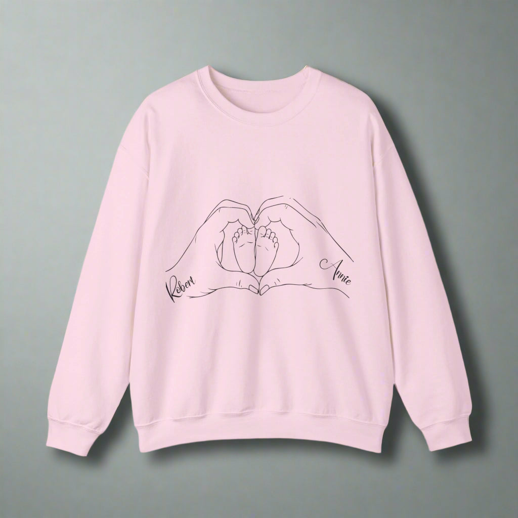 Heartfelt Hands Crewneck Sweatshirt