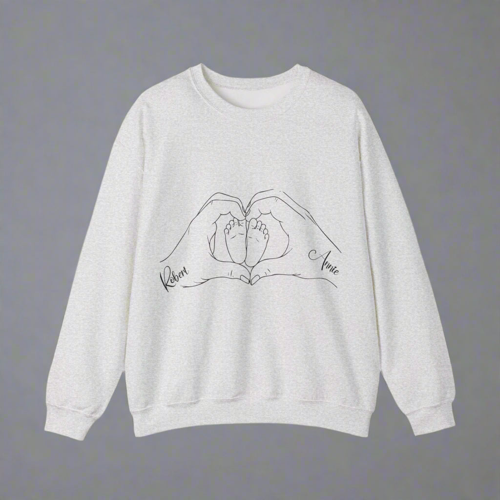 Heartfelt Hands Crewneck Sweatshirt
