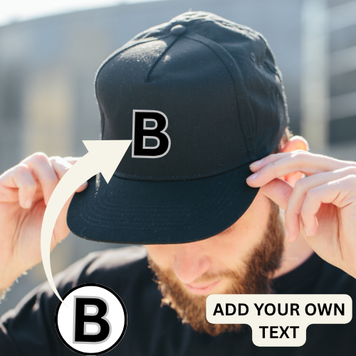 Customizable Flat Bill Snapback