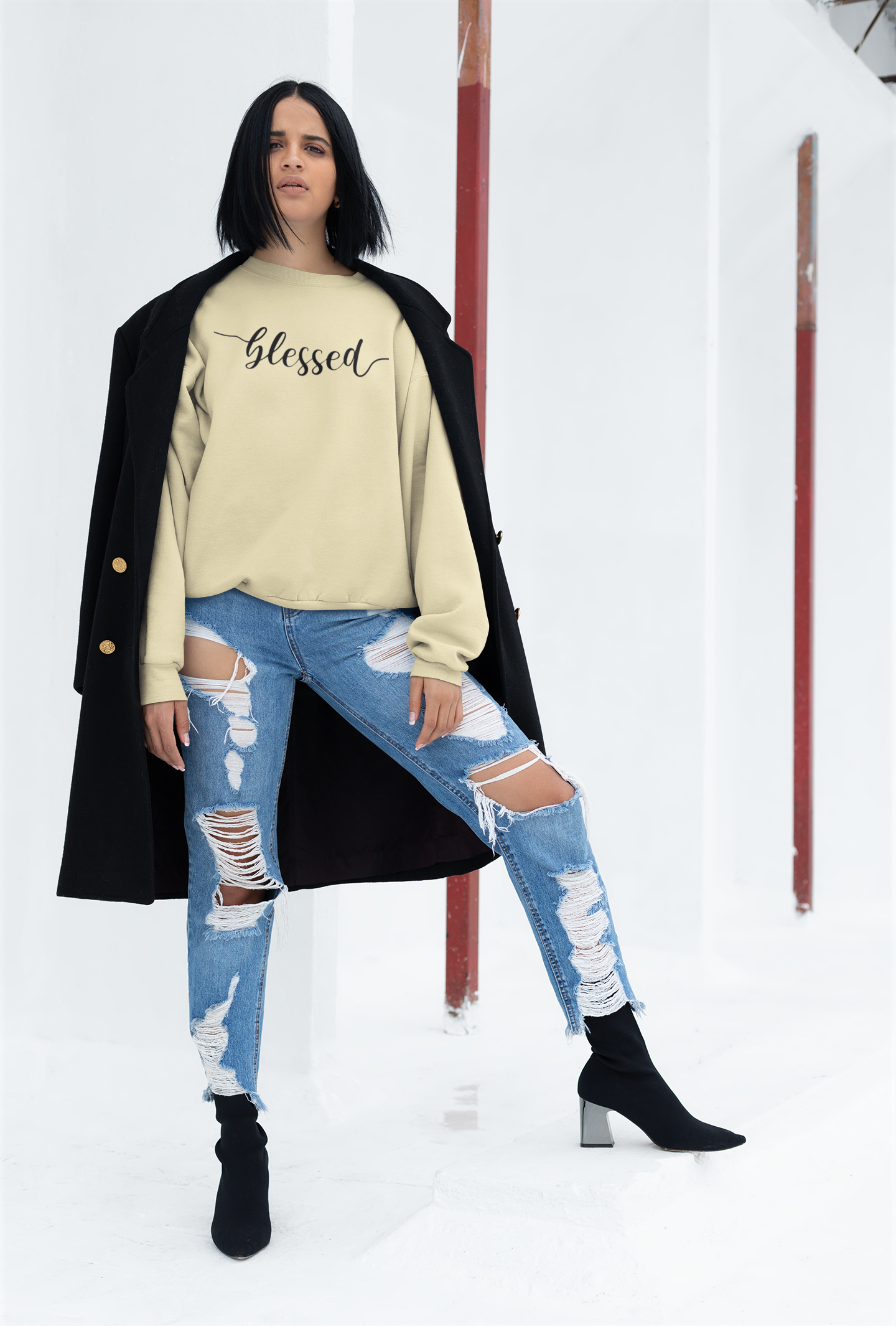 Personalized Motivational Sweatshirt Unisex Crewneck Sweatshirt