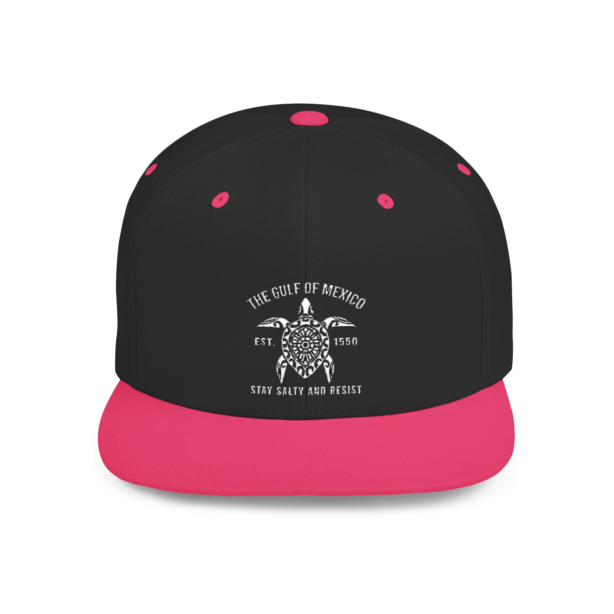 Flat Bill Snapback Hat 1001