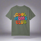 Cool Moms Club T-Shirt – Garment-Dyed Graphic Tee