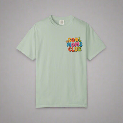Cool Moms Club T-Shirt – Garment-Dyed Graphic Tee