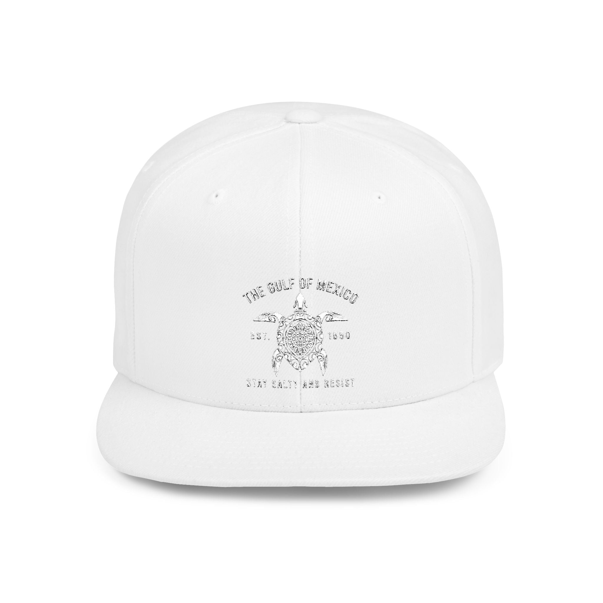 Flat Bill Snapback Hat 1001
