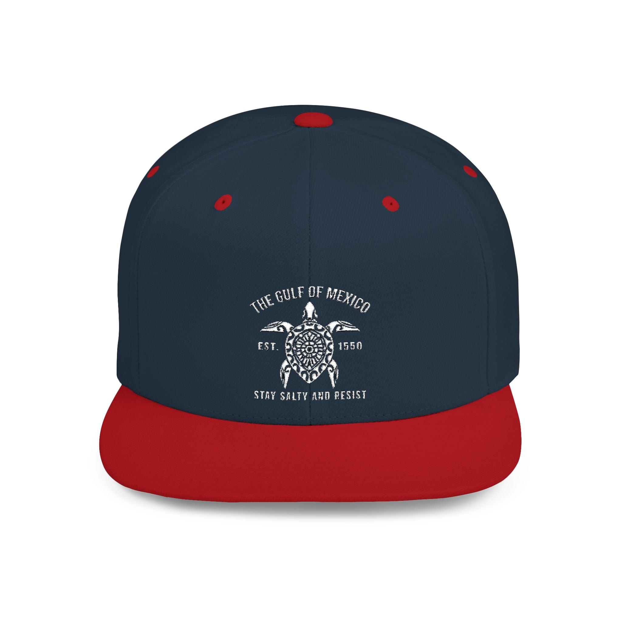Flat Bill Snapback Hat 1001