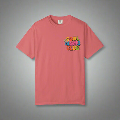 Cool Moms Club T-Shirt – Garment-Dyed Graphic Tee