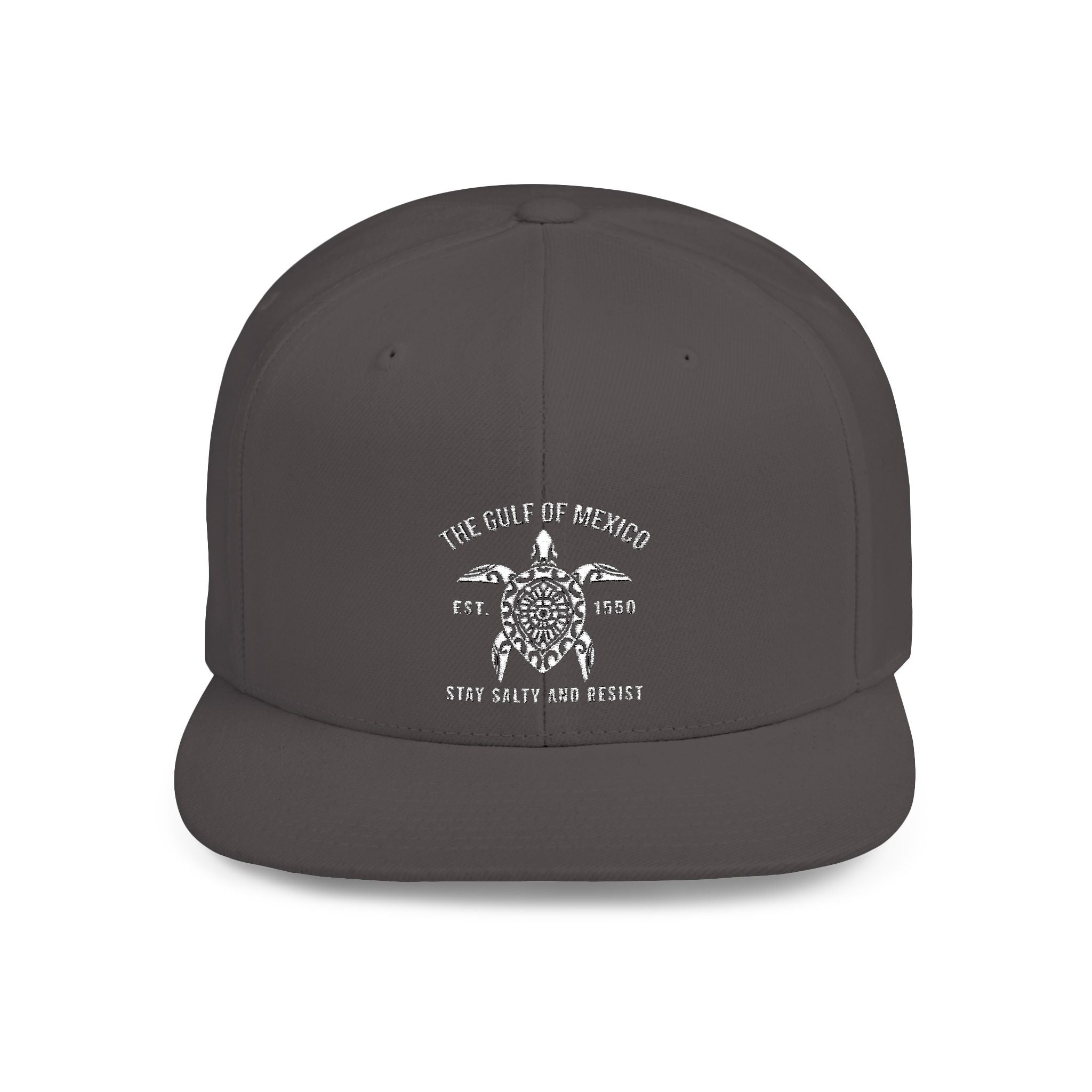 Flat Bill Snapback Hat 1001