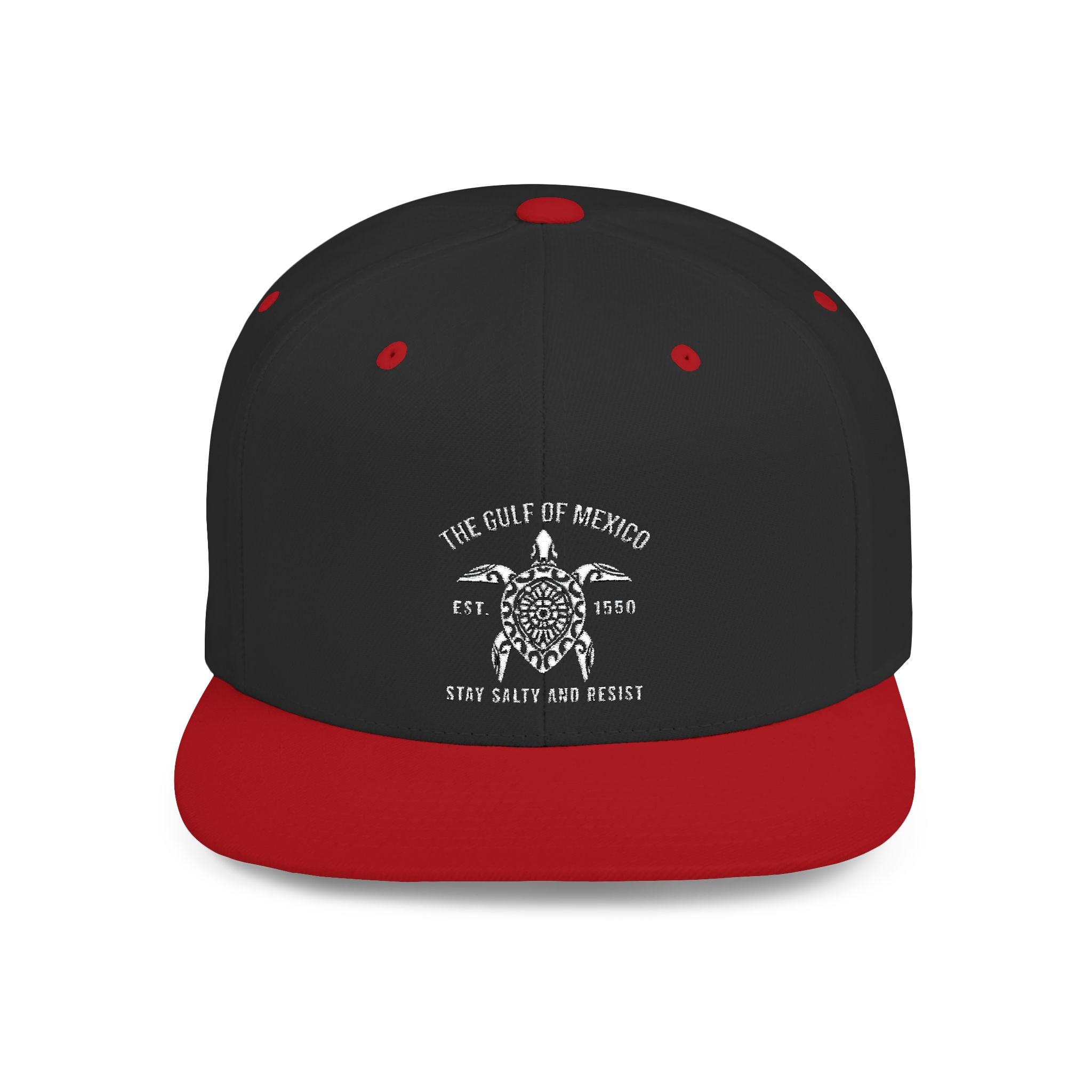 Flat Bill Snapback Hat 1001