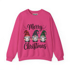 Merry Christmas Gnomes Sweatshirt | Holiday Gnome Trio Crewneck