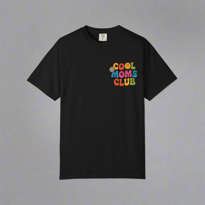 Cool Moms Club T-Shirt – Garment-Dyed Graphic Tee
