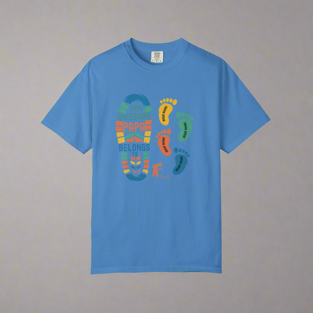 Custom Kids Footprints Names