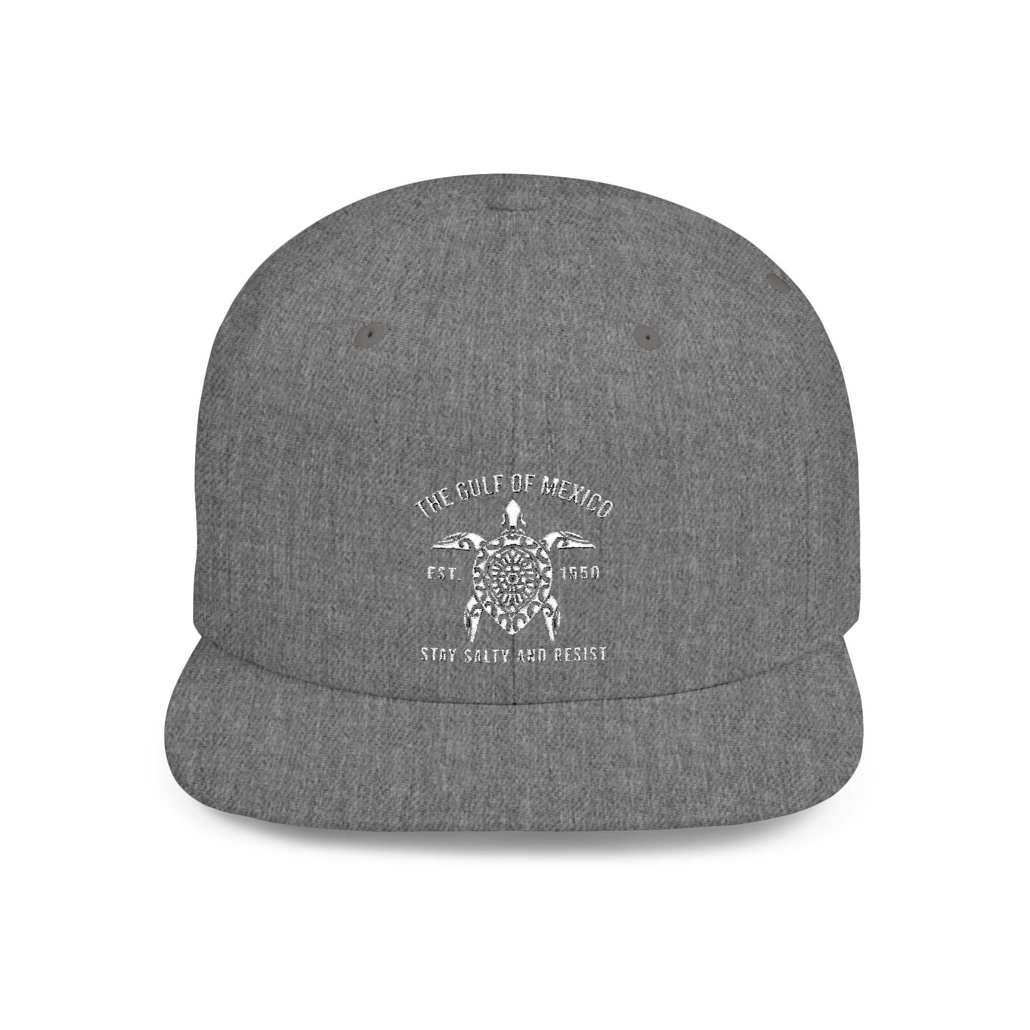 Flat Bill Snapback Hat 1001