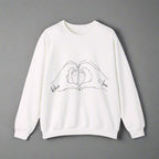 Heartfelt Hands Crewneck Sweatshirt