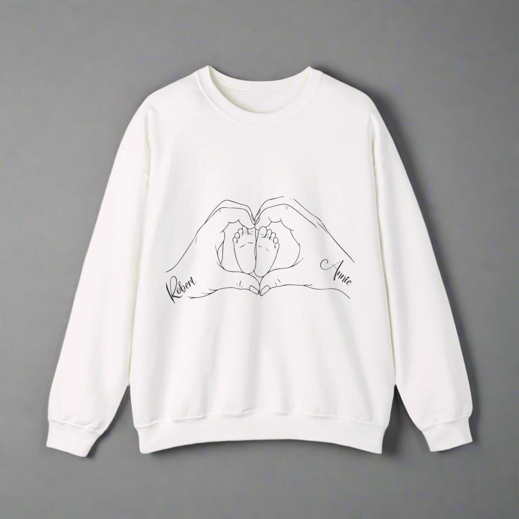 Heartfelt Hands Crewneck Sweatshirt