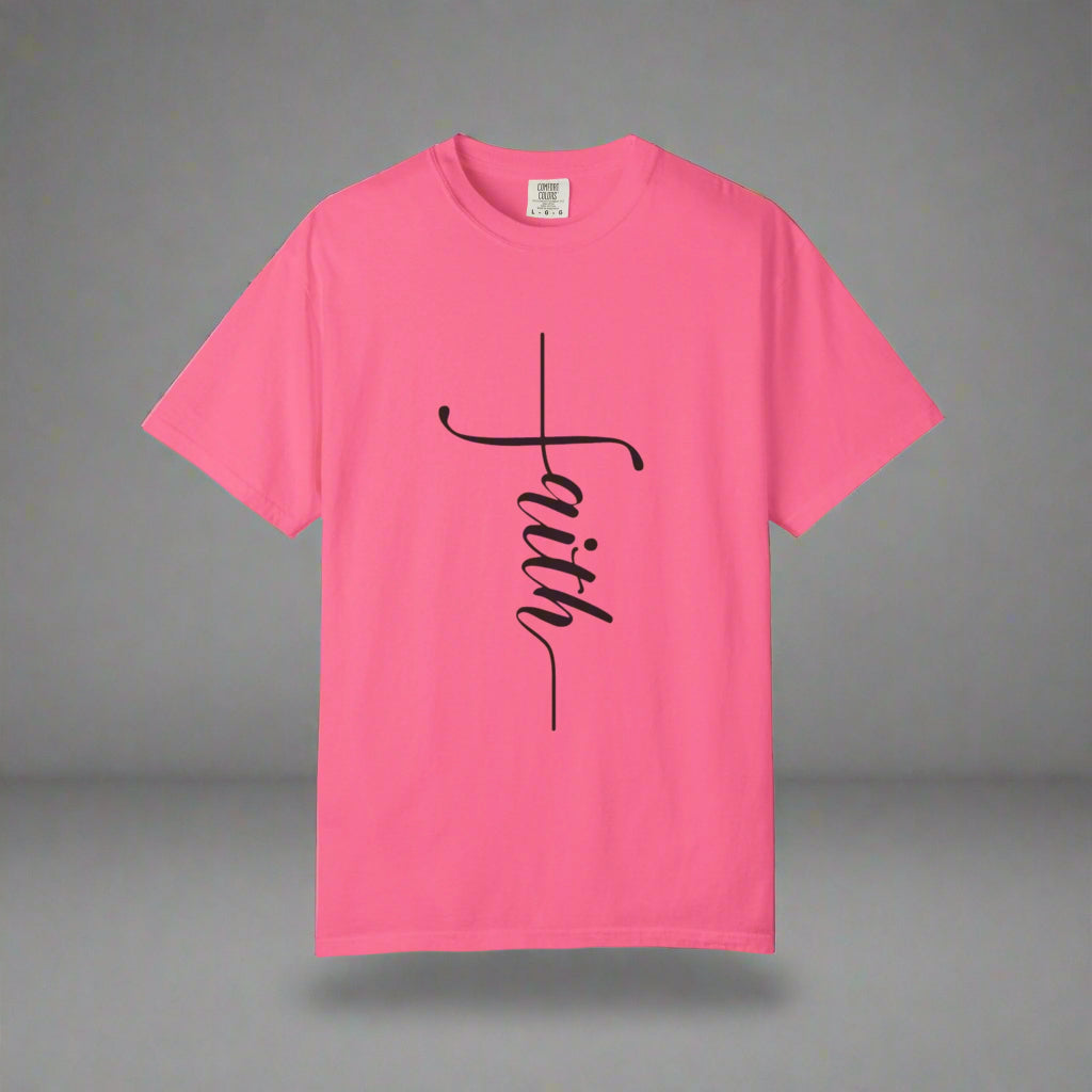 Custom Inspirational Unisex Garment-Dyed T-Shirt