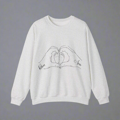 Heartfelt Hands Crewneck Sweatshirt