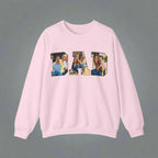 Custom Sweatshirt with Family Pictures Inside the Letters