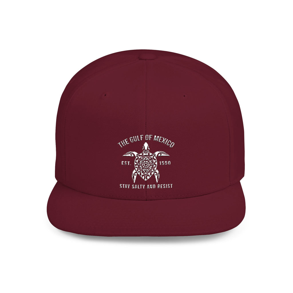 Flat Bill Snapback Hat 1001