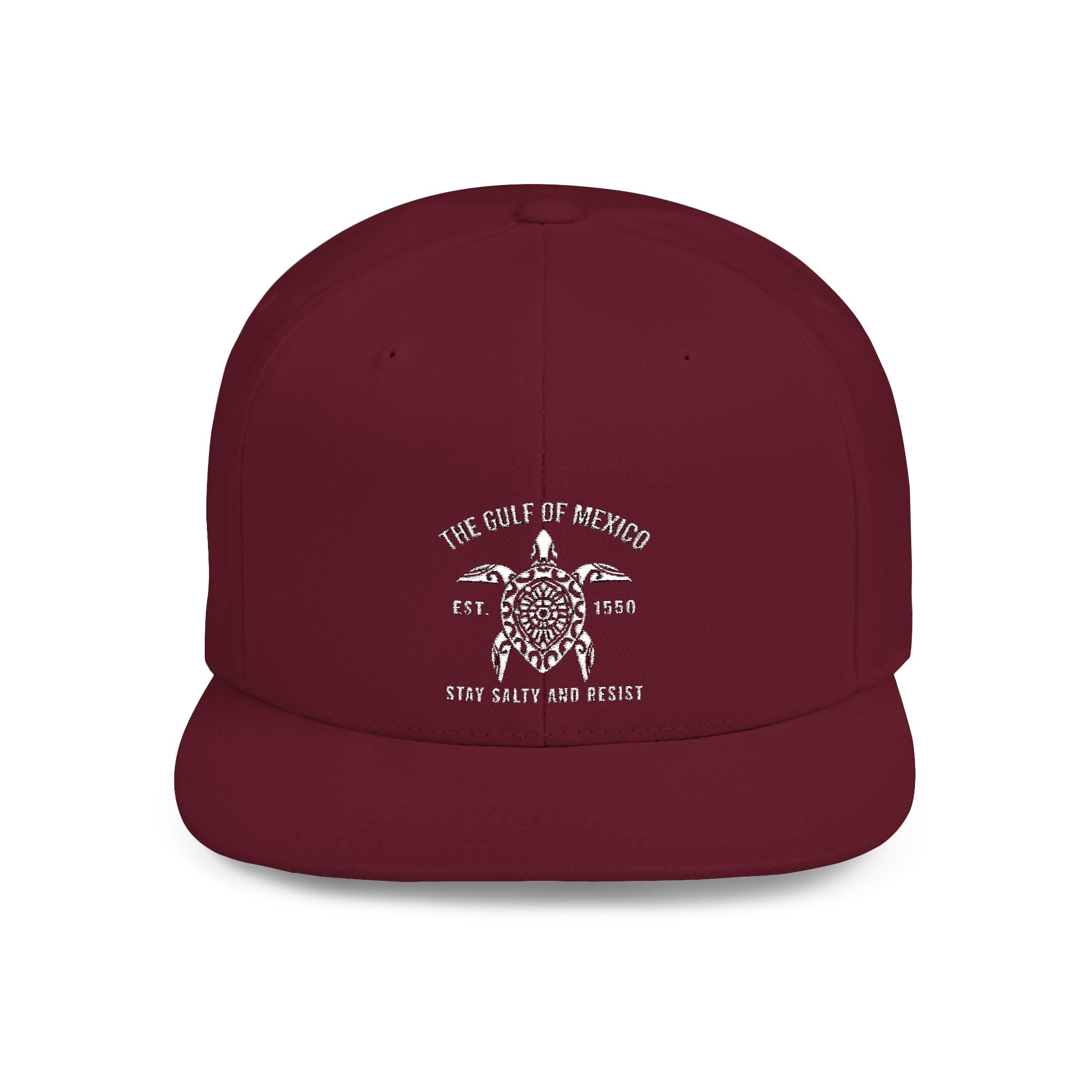 Flat Bill Snapback Hat 1001
