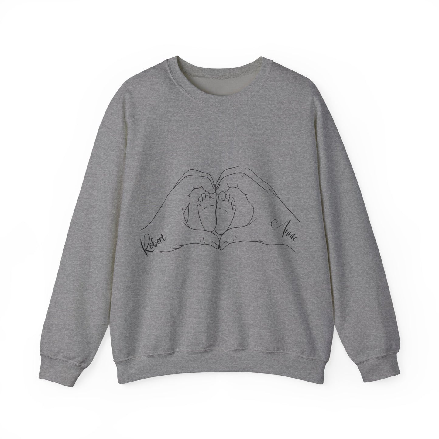 Heartfelt Hands Crewneck Sweatshirt