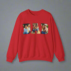 Custom Sweatshirt with Family Pictures Inside the Letters