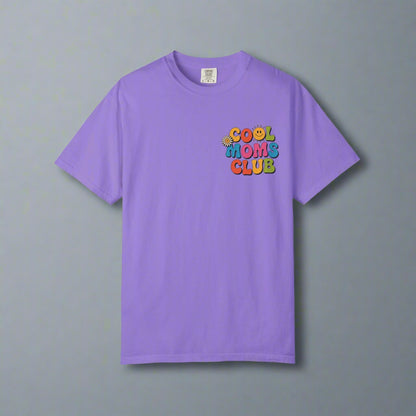 Cool Moms Club T-Shirt – Garment-Dyed Graphic Tee