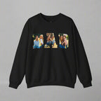 Custom Sweatshirt with Family Pictures Inside the Letters