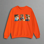 Custom Sweatshirt with Family Pictures Inside the Letters
