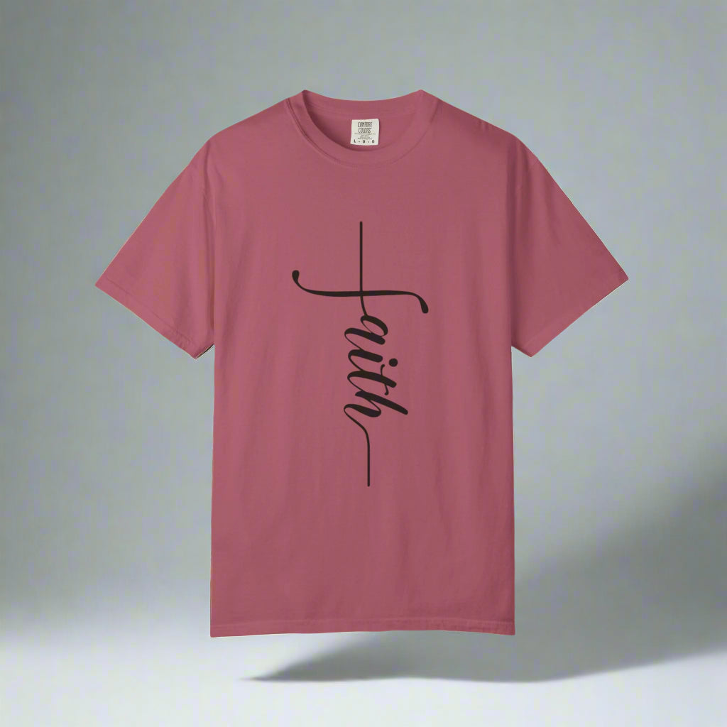 Custom Inspirational Unisex Garment-Dyed T-Shirt