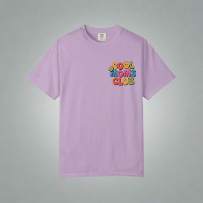 Cool Moms Club T-Shirt – Garment-Dyed Graphic Tee