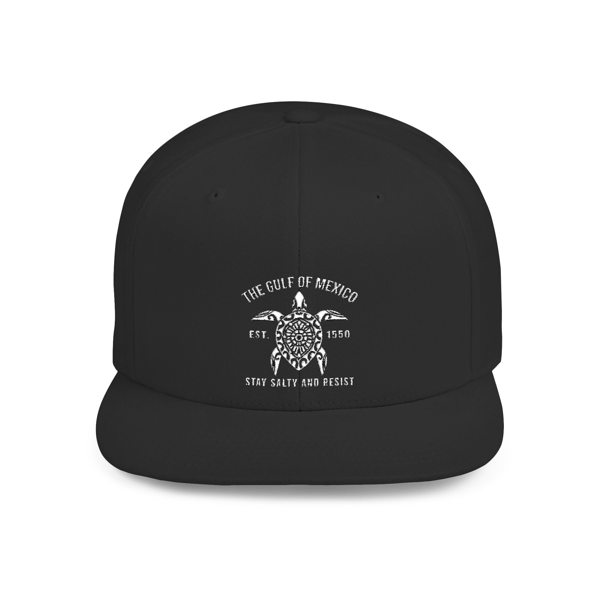 Flat Bill Snapback Hat 1001