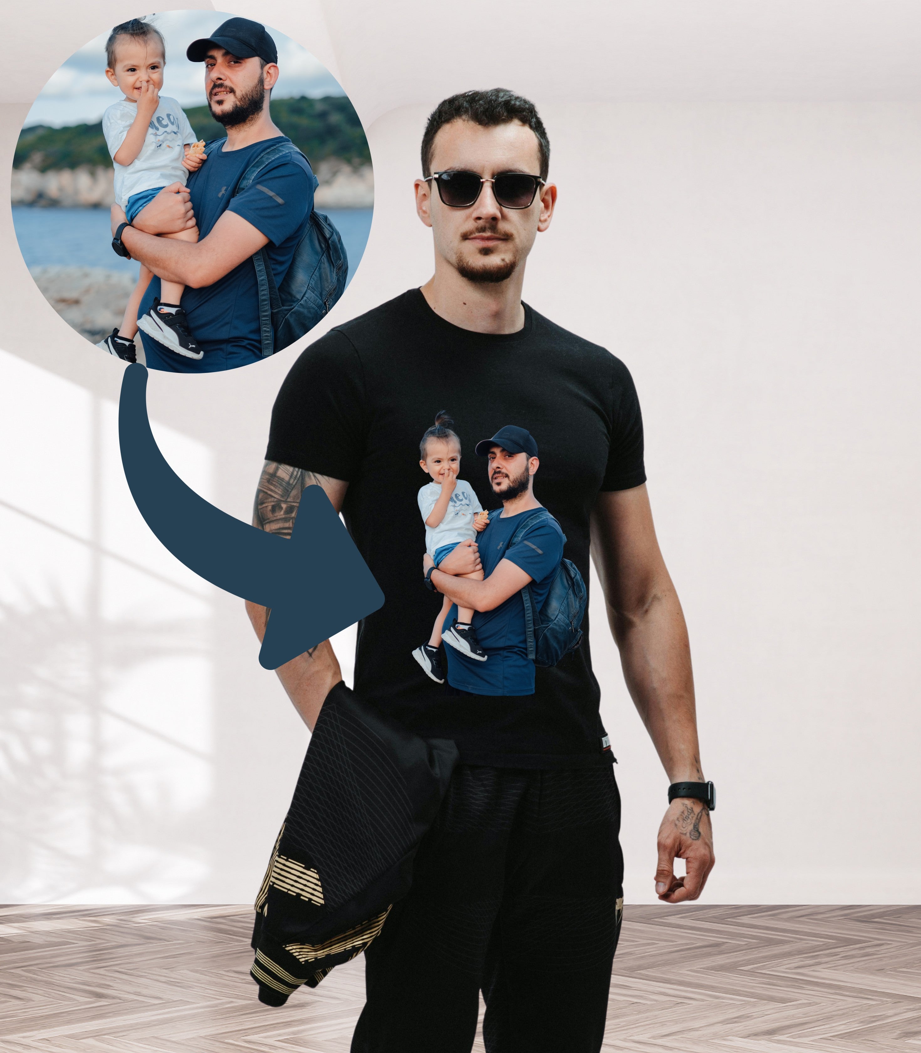 Customizable Photo Unisex T-Shirt