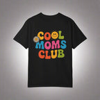 Cool Moms Club T-Shirt – Garment-Dyed Graphic Tee