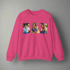 Custom Sweatshirt with Family Pictures Inside the Letters