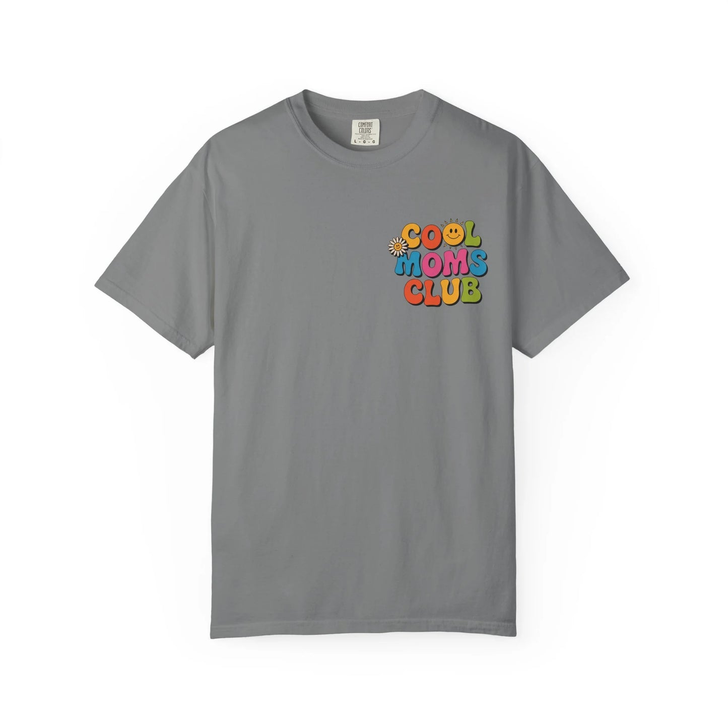 Cool Moms Club T-Shirt – Garment-Dyed Graphic Tee