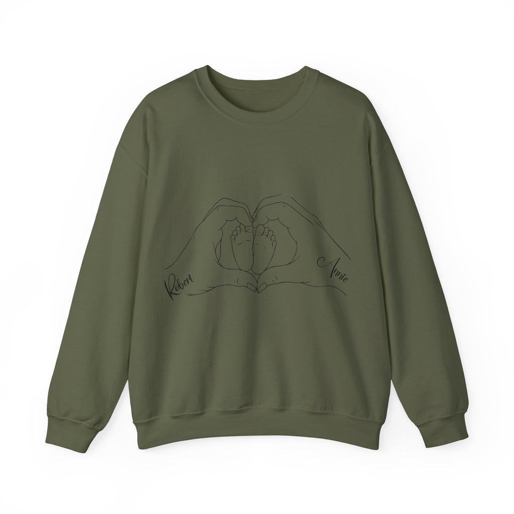 Heartfelt Hands Crewneck Sweatshirt