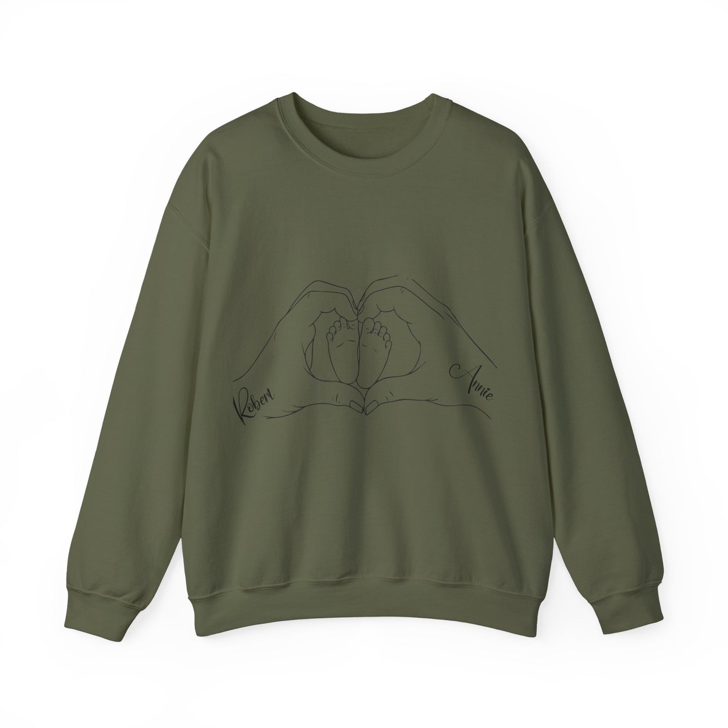 Heartfelt Hands Crewneck Sweatshirt