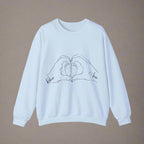 Heartfelt Hands Crewneck Sweatshirt