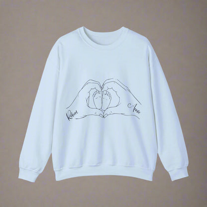 Heartfelt Hands Crewneck Sweatshirt