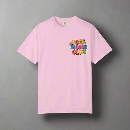 Cool Moms Club T-Shirt – Garment-Dyed Graphic Tee