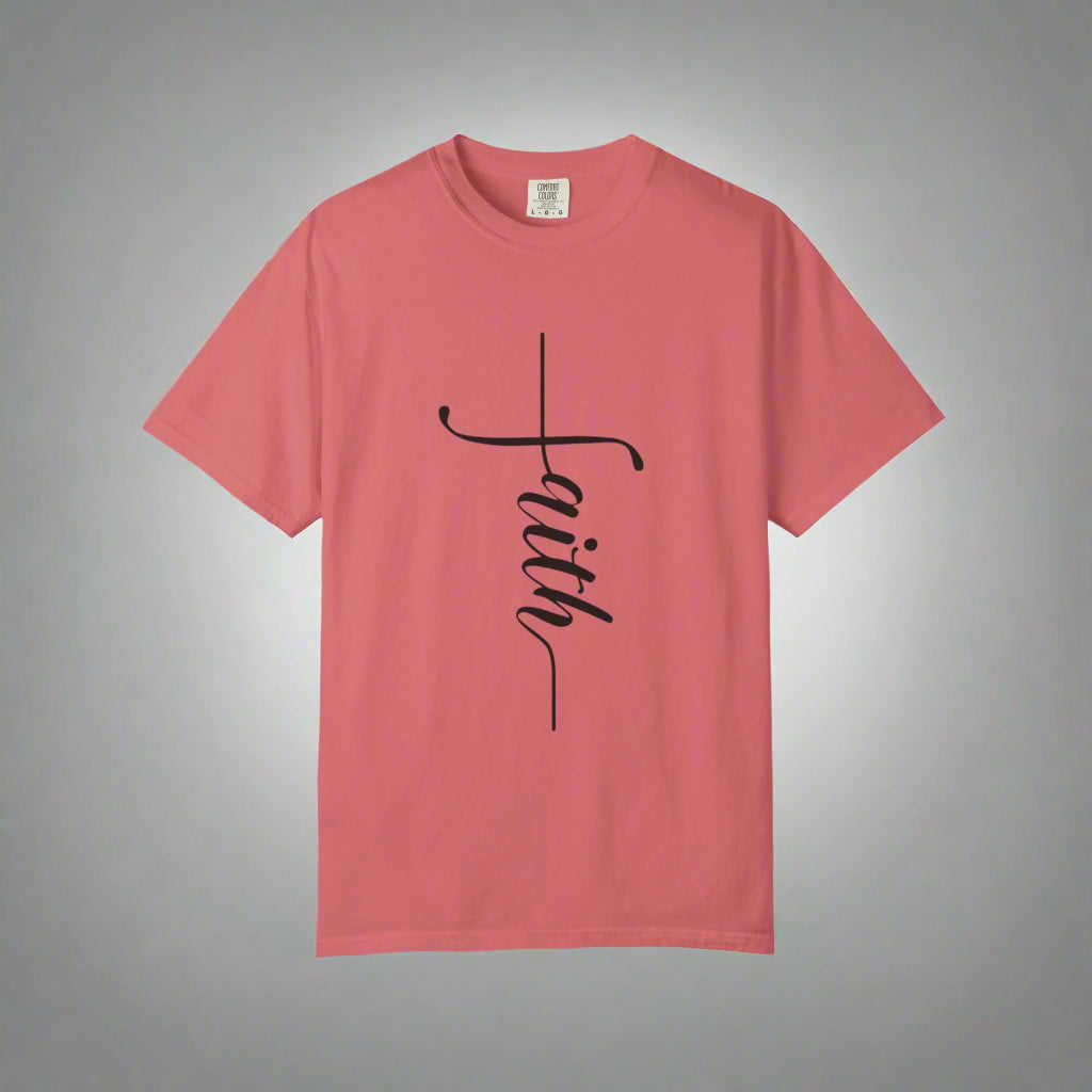 Custom Inspirational Unisex Garment-Dyed T-Shirt