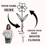 Custom Birth Month Flower