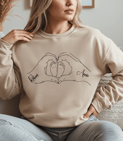 Heartfelt Hands Crewneck Sweatshirt