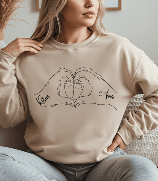 Heartfelt Hands Crewneck Sweatshirt