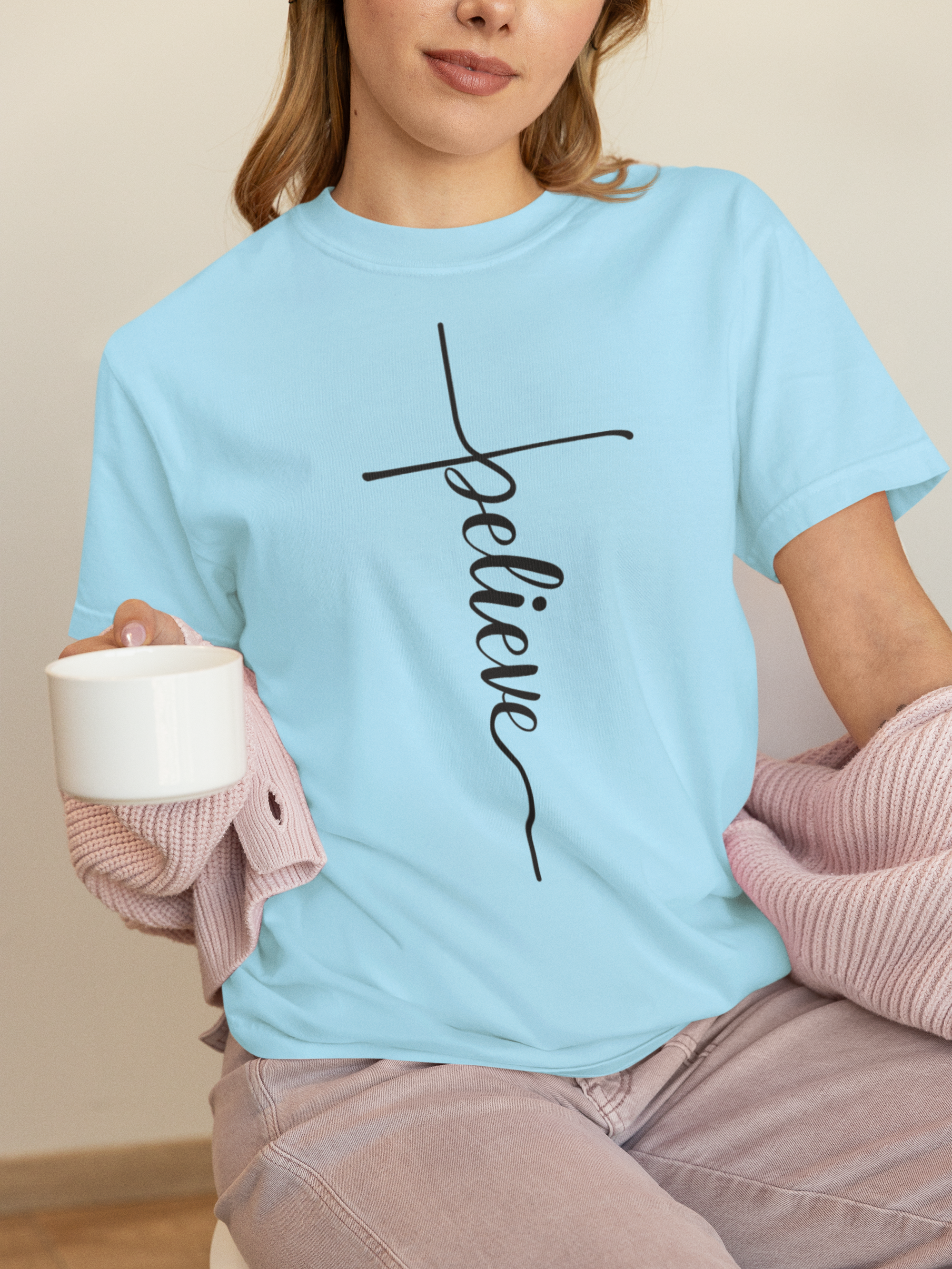 Custom Inspirational Unisex Garment-Dyed T-Shirt