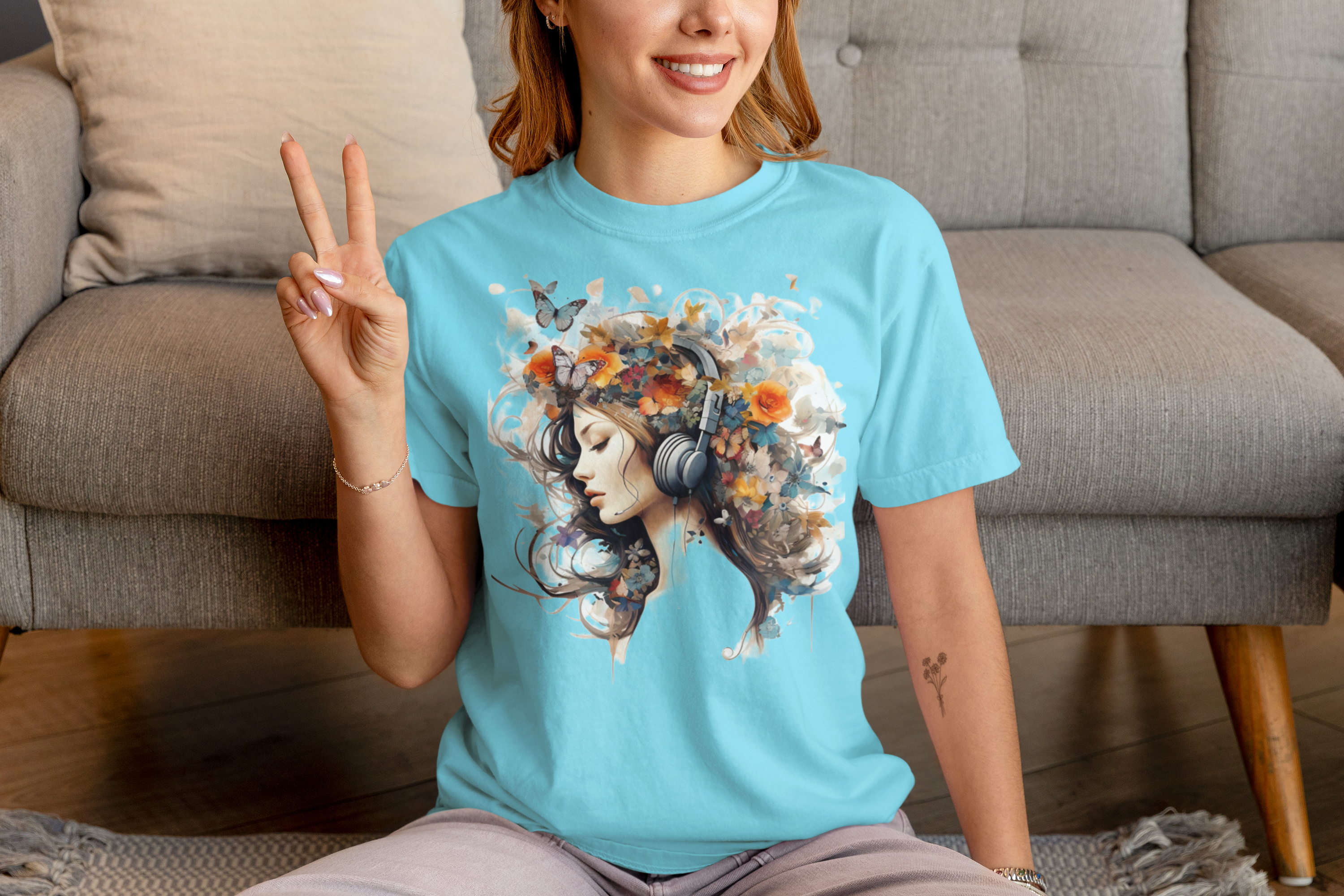 Floral Harmony T-Shirt
