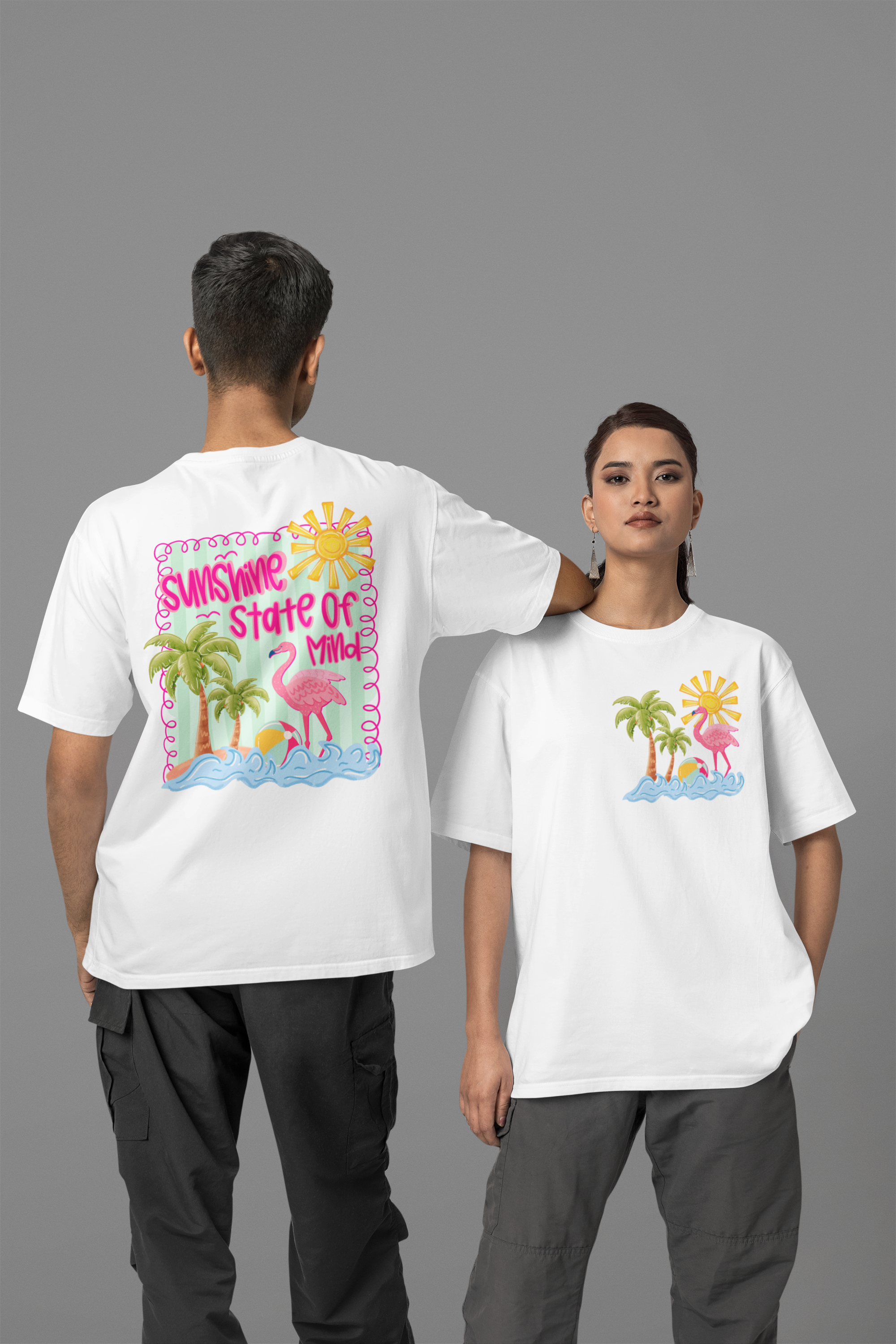 Colorful Sunshine Florida T-Shirt