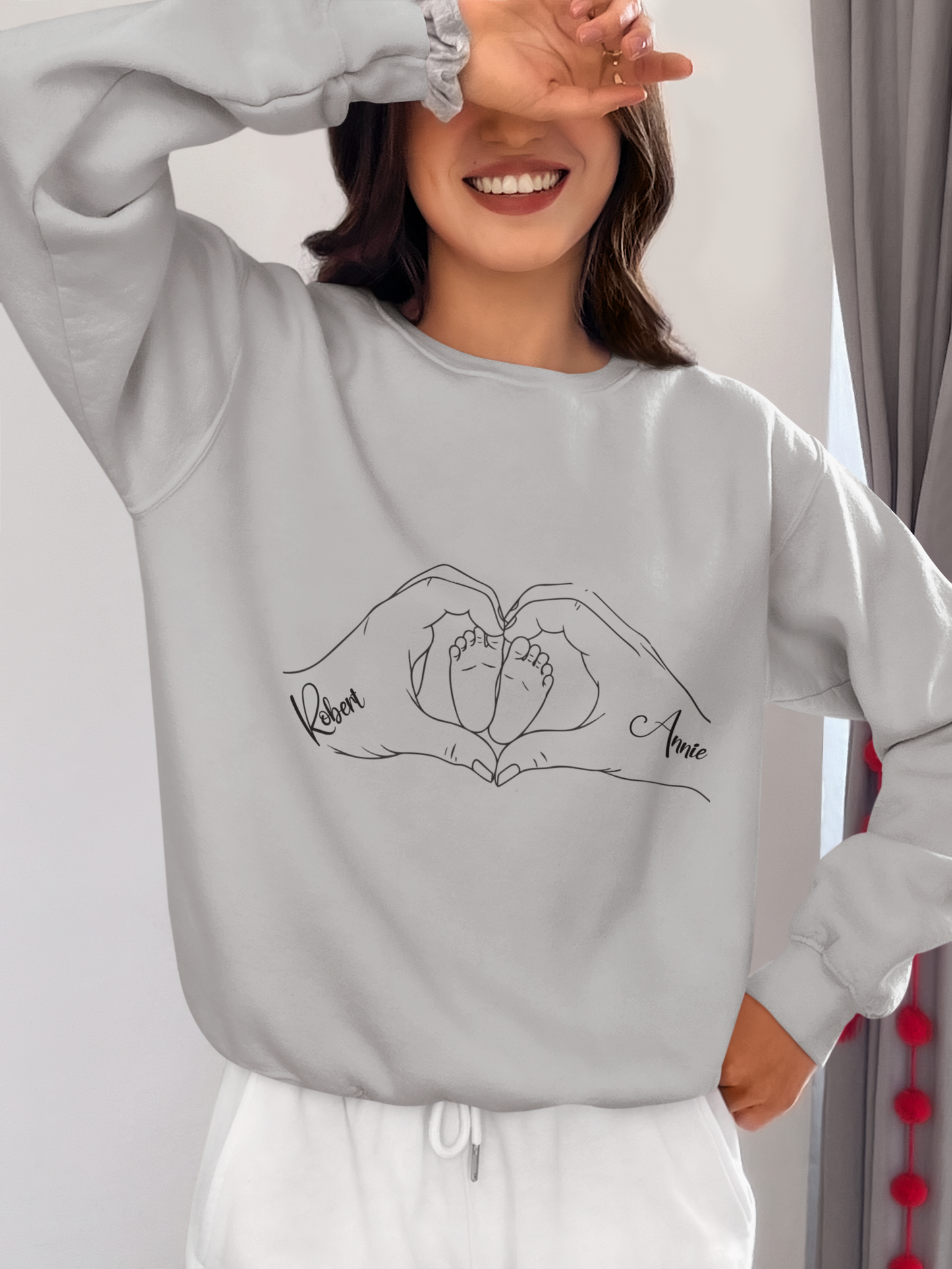 Heartfelt Hands Crewneck Sweatshirt