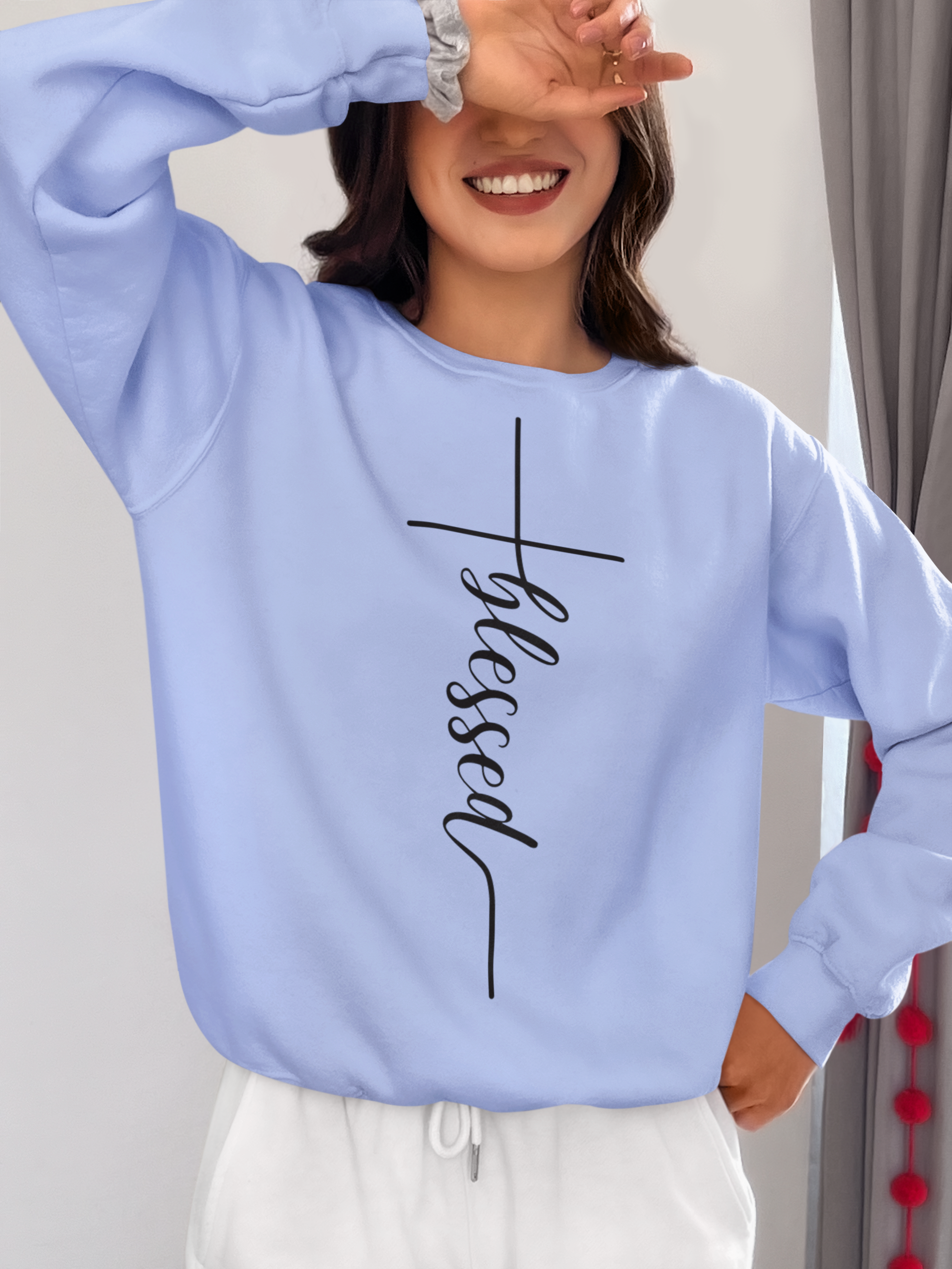 Meaningful Word Custom Sweatshirt Unisex Crewneck Sweatshirt