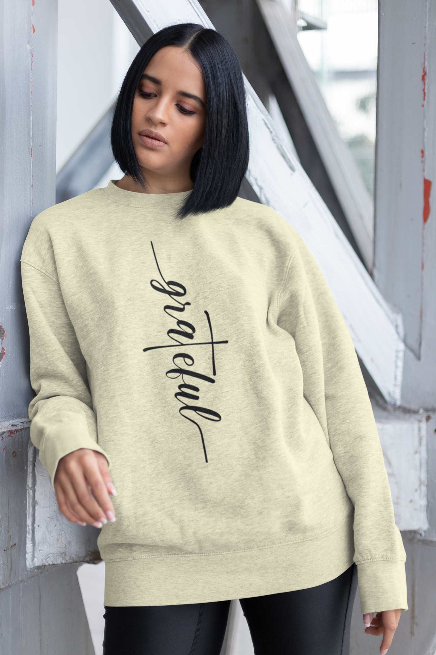 Meaningful Word Custom Sweatshirt Unisex Crewneck Sweatshirt